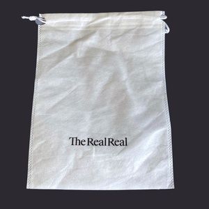 THE REAL REAL Dustcover Bag.